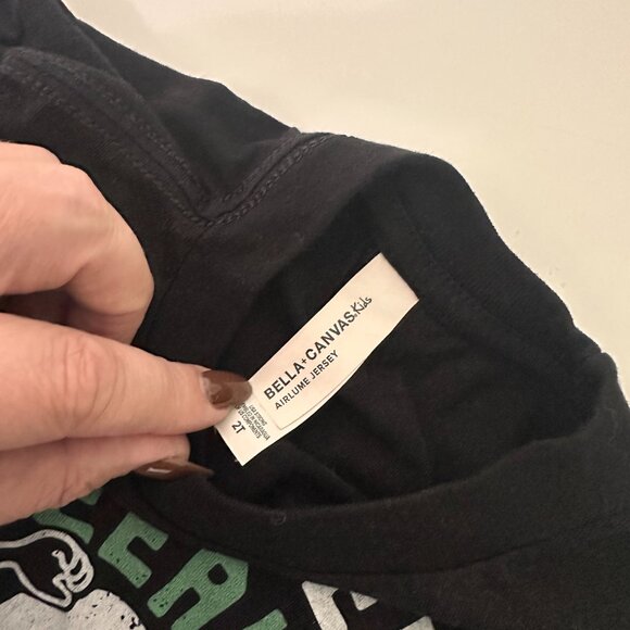 Bella + Canvas Kids So I Creep Yeah TLC 90's Halloween T-Shirt 2T - Picture 4 of 6